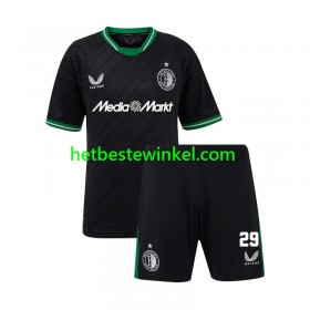 Feyenoord Rotterdam Santiago Gimenez 29 Voetbalshirts Kind Uit 2024-25